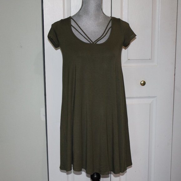 Hollister Dresses & Skirts - Hollister Green T-Shirt Dress